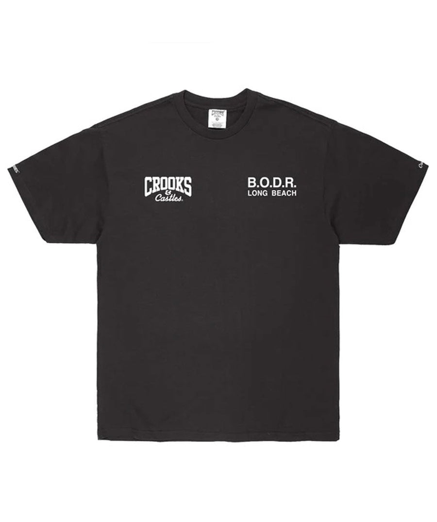 CROOKS & CASTLES  B.O.D.R. x Crooks Tee 2XC01700