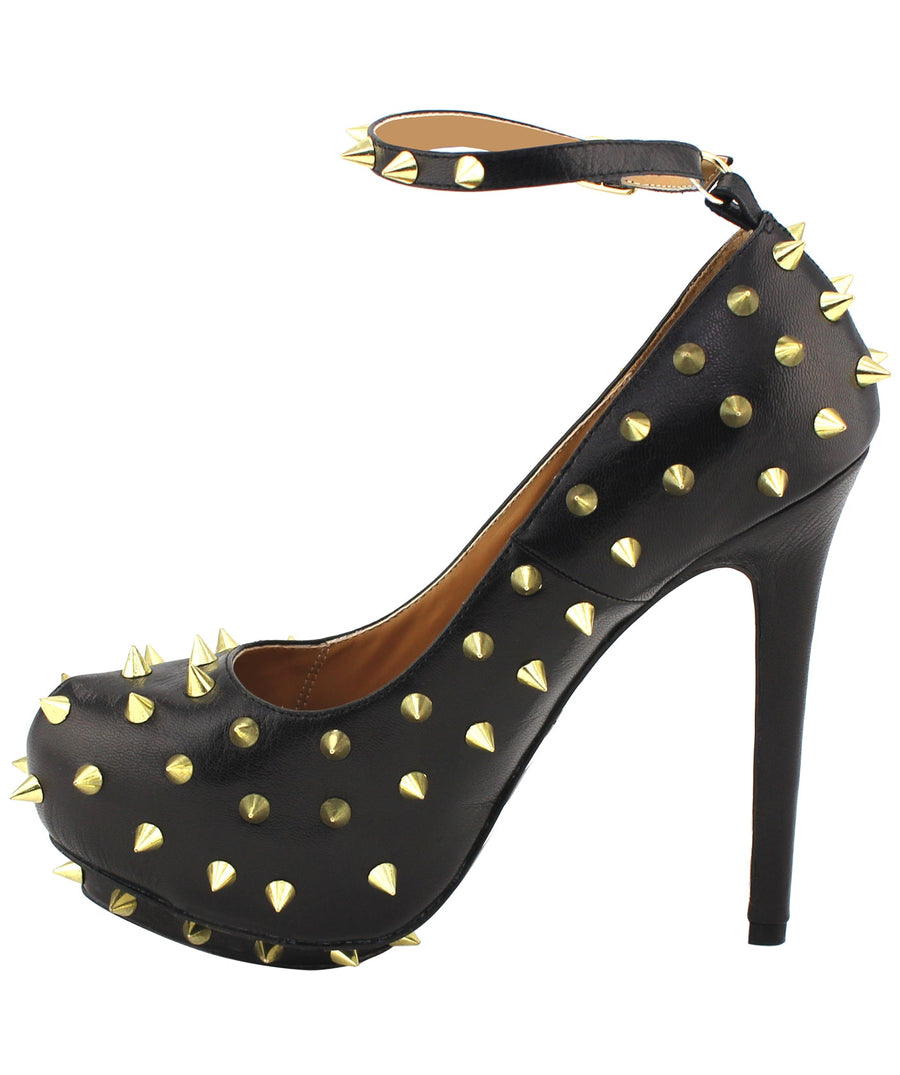 ALEJANDRA G  Setorii Spiked Embellished Platforms SETORII