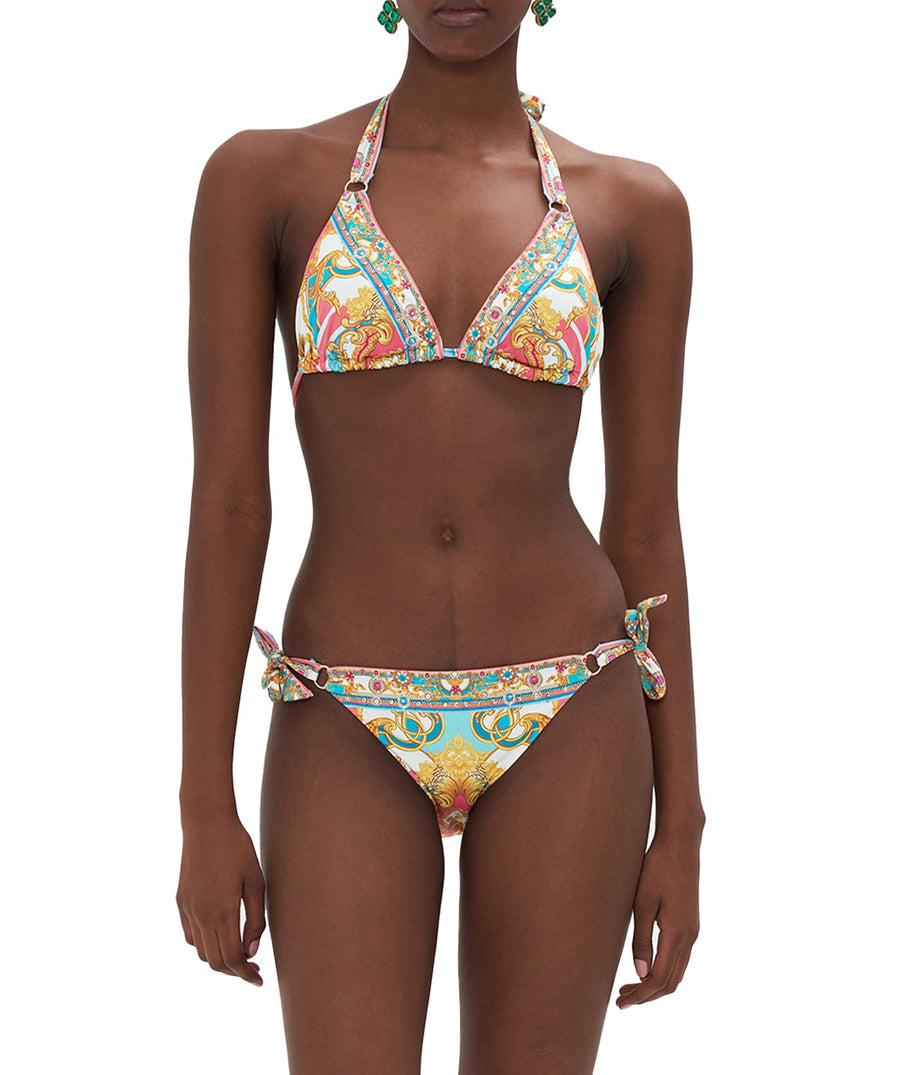 CAMILLA Sail Away With Me Soft Tie Tri Bikini With Trims 00026325