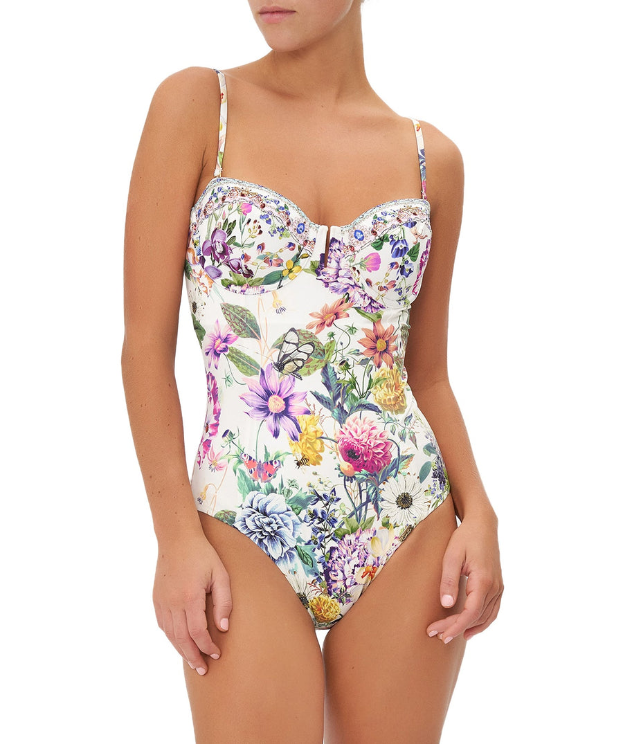 CAMILLA  Queens Bee Hive One Piece Swimsuit 18195