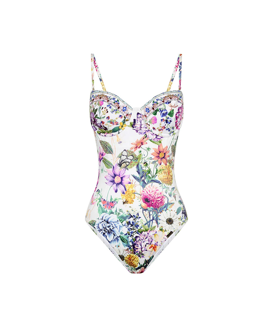 CAMILLA  Queens Bee Hive One Piece Swimsuit 18195