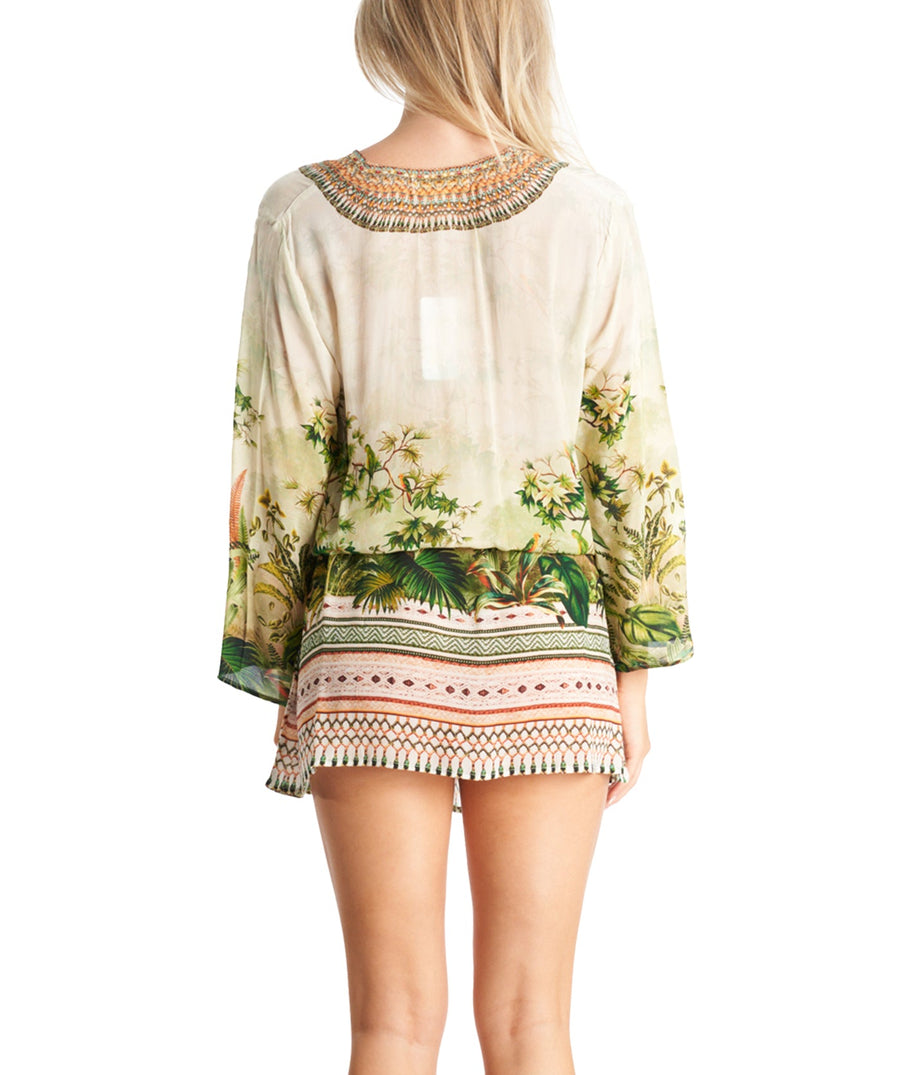 LA MODA Tropical Paradise Tunic Dress 24006 TU