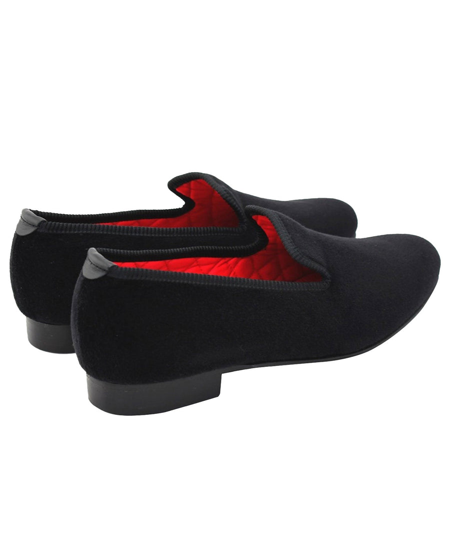 MATTHEW COOKSON  Classic Velvet Slippers 120MTWPLN