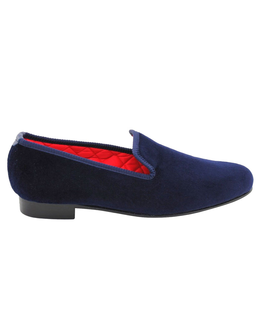 MATTHEW COOKSON  Classic Velvet Slippers 120MTWPLN