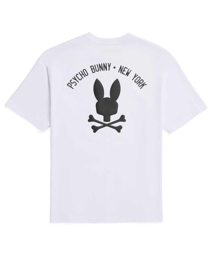 PSYCHO BUNNY Lambert Relaxed Fit Graphic Tee B6U411Z1PC