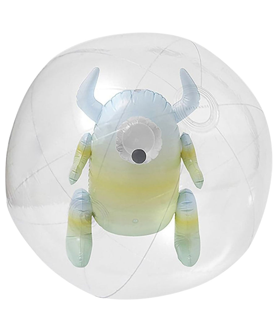 SUNNYLIFE  Monty The Monster Inflatable Beach Ball S2PB3DMM